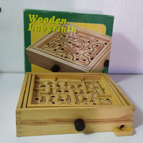 Laberinto Juego De Mesa De Madera 