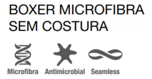 Imagem 4 de 10 de Cueca Lupo Kit 6 Peças Boxer Microfibra Sem Costura Original