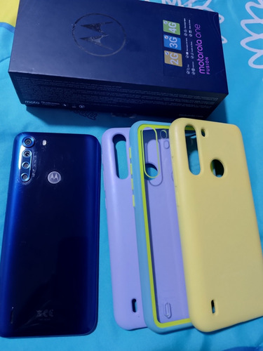 Celular Motorola One Fusión 