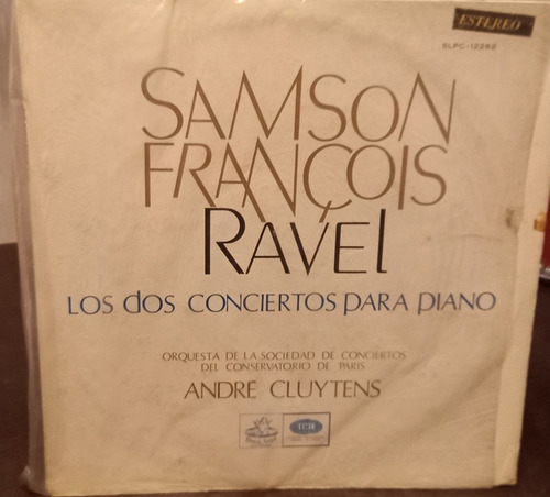 Lote 5 Vinilos Discos Antiguos Ravel