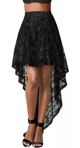 Falda Negra Circular Larga | MercadoLibre