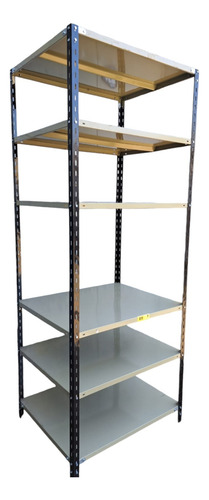 Estantería Metalica 75x90x240 6 Est C/refcarga 120kg C/u (Usado)