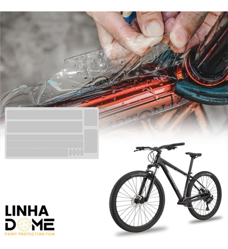 Película Protetora Pintura Bicicleta Uretano  Antichip