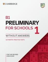 Libro B1 Preliminary For Schools 1 Wo K For Revised Exam Fro