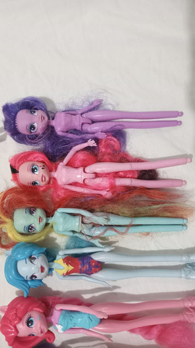 My Little Pony Ecuestria Girl Lote (Usado)
