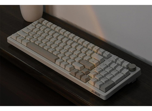 Teclado Mecânico Com Fio Retrô Ak992, Layout Completo De 98
