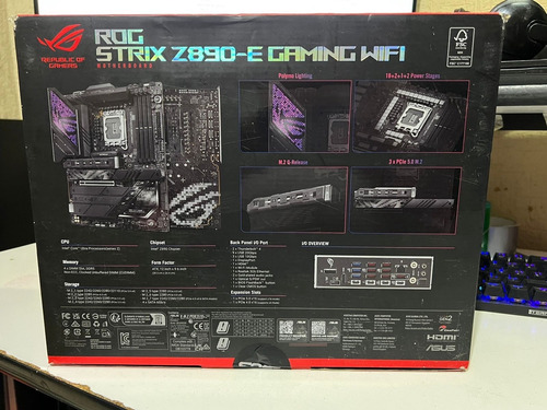 Placa Base Asus Rog Strix Z890-e Gaming Wifi Intel Lga 1851