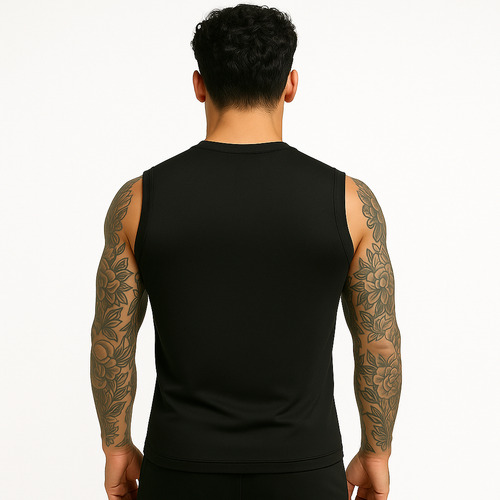 2 Playeras Sin Mangas Deportivas Hombre Ligera Transpirable