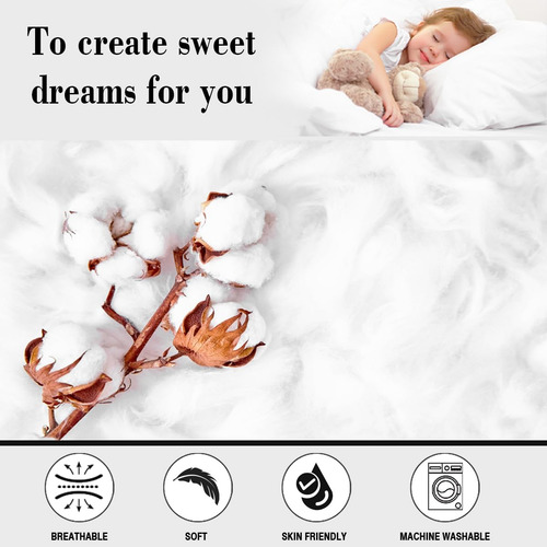 Feelyou Juego De Cama De Grulla Japonesa Para Niños, Niñas Y