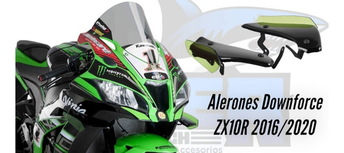 Alerones Downforce Kawasaki Zx10r 2016/2020 Nuevo