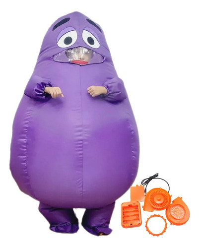 Disfraz Grimace Para Ni?os Y Adultos Traje Inflable