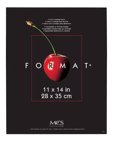 Visit The Mcs Store Format Frame, 11 X 14 Inch, Black