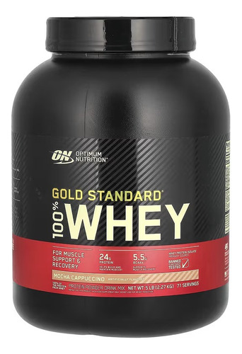 100% Whey Gold Standard 5 Libras 5lb 5 Lb Optimum Nutrition On Proteina