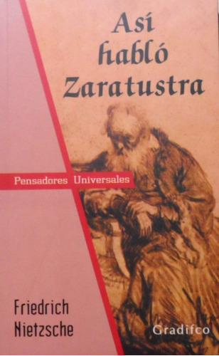 Así Habló Zaratustra - Friedrich Nietzsche - Gradifco