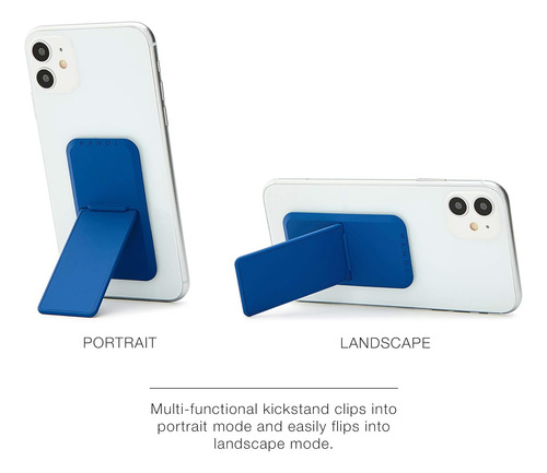Handlstick Classic Blue Grip And Stand For Smartphone