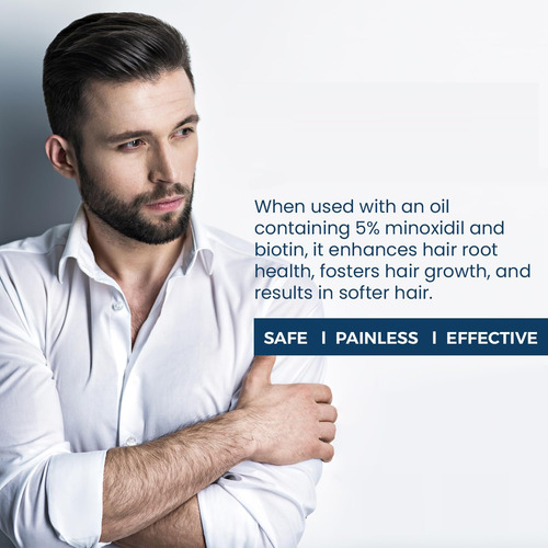 Aceite De Crecimiento De Barba De Minoxidil, Kit De Crecimie