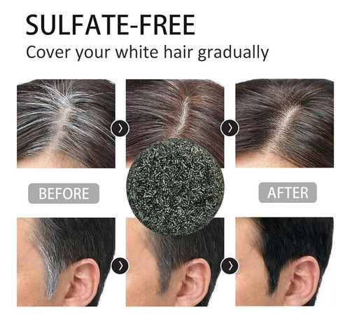 Yan 4 Barras De ChampĂș For Oscurecer Las Canas Y El Cabello