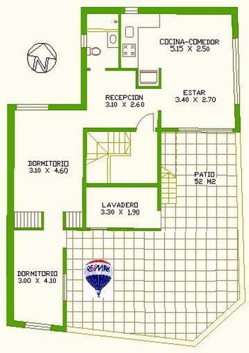Ph 3 Ambientes En Venta Pompeya Patio Quincho Terr