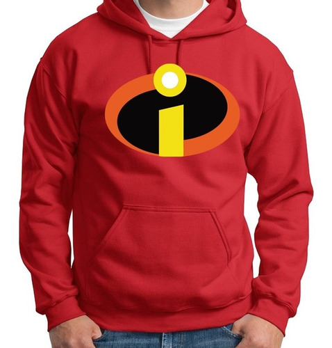 Sudaderas Hoodie Increibles Logo Rojo + Regalo C/ Envio Grts