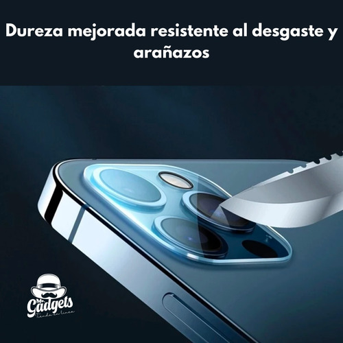 Imagen 7 de 10 de Mica 9d Protector De Lente De Cámara Para Todos Los iPhone