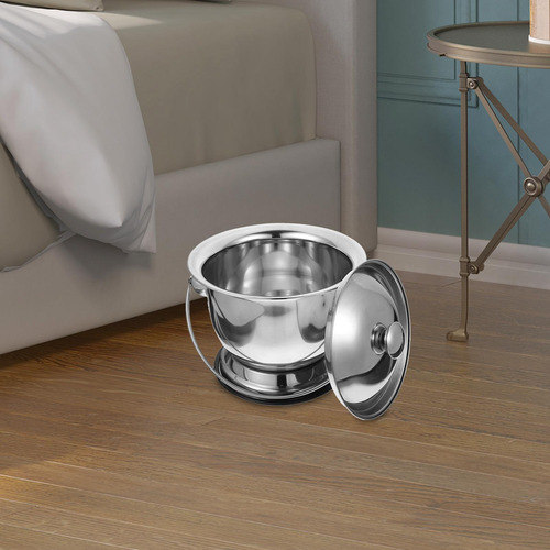 Olla De Noche Con Tapa Para Dormitorio, Orinal Interior De