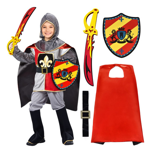 Latocos Disfraz De Caballero Para Niños, Disfraz Medieval .