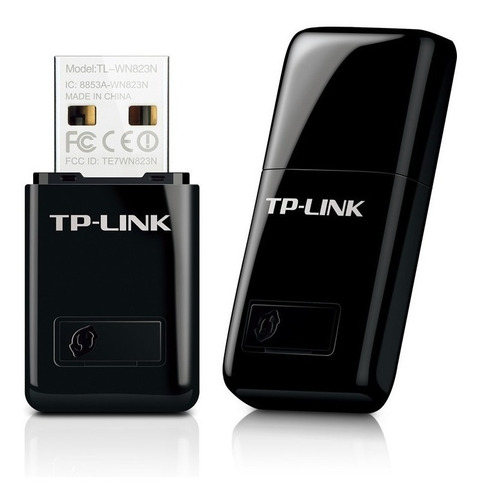 Imagen 1 de 7 de Placa De Red Wifi Usb Tp Link Tl-wn823n 300 Mbps Mini
