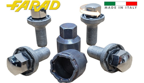 Tuerca Antirrobo Farad Ggiratoria Fiat Toro Strada El+seguro