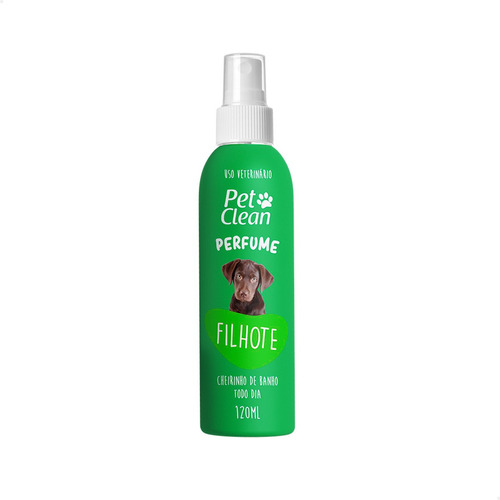 Perfume Para Cães E Gatos Banho Fragrâncias Pet Clean 120ml