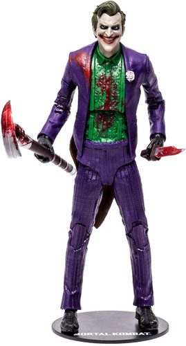 Mcfarlane Toys Mortal Kombat The Joker (bloody) Figura De Ac