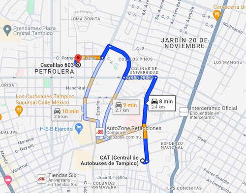 Casa En Venta En La Petrolera, Tampico, Tamaulipas Js