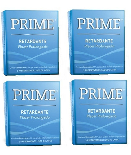 Preserv Prime Retardante 4 Cajitas X 3u (12u)!!