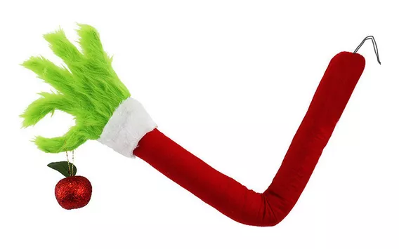 Navidad Brazo Grinch Decoración Navideña