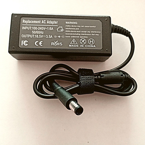 Cargador Hp 19.5v, 3.33a, 7.5*5.0mm