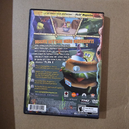 Spongebob Squarepants The Movie Playstation 2 (Usado)