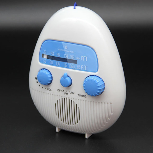 Rádio Fm Portátil À Prova D'água Estilo Cordão Para
