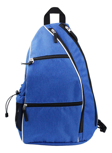 Mochila Pickleball Bolsa De Transporte Bolsa Crossbody Azul