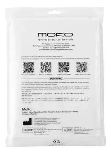 Moko Para iPad Air 13 Pulgadas M2 Case iPad Pro 129 Case Pc