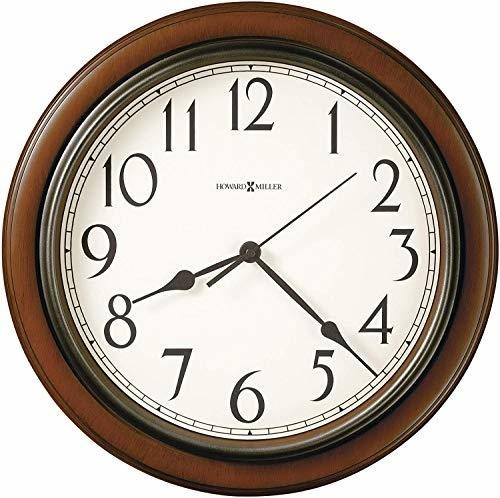 Howard Miller Kalvin 625-418 - Reloj De Pared Moderno Y Redo