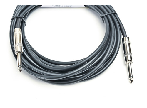 Imagen 2 de 9 de Cable Soundking Plug Recto Jack Trs 6 Metros Negro