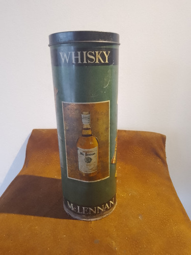 Lata Antigua Whisky Mc Lennan (Usado)