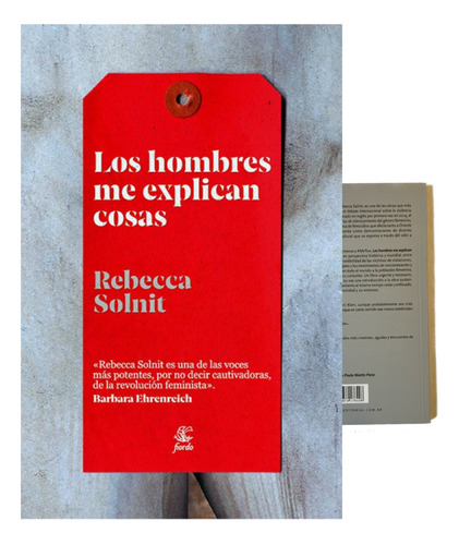 Los Hombres Me Explican Cosas Rebecca Solnit Fiordo