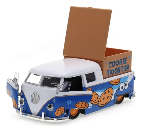 Volkswagen Kombi Pick-up 1962 + Figura Jada Toys 1:24 C/ Som