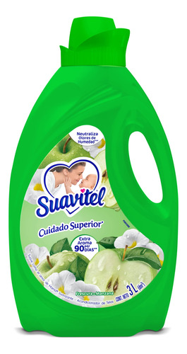 Suavizante De Ropa Cuidado Superior Manzana 100% Fragancia