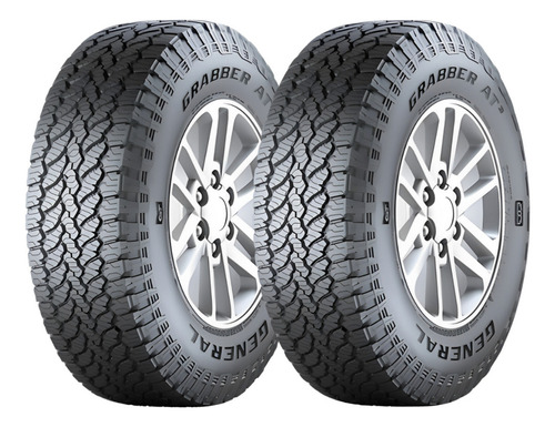 Kit 2 Pneu 215/65r16 98t General Tire Grabber At3