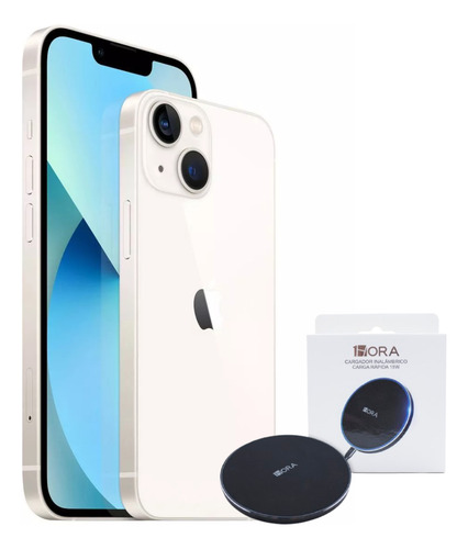 Apple iPhone 13 128gb Starlight + Wireless Charger 1hora Gar151