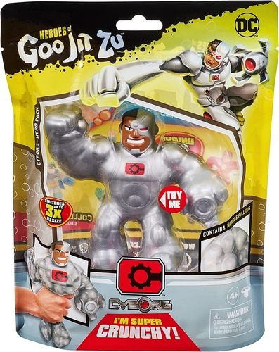 Heroes Of Goo Jit Zu Dc Cyborg Muñeco Original Nuevo
