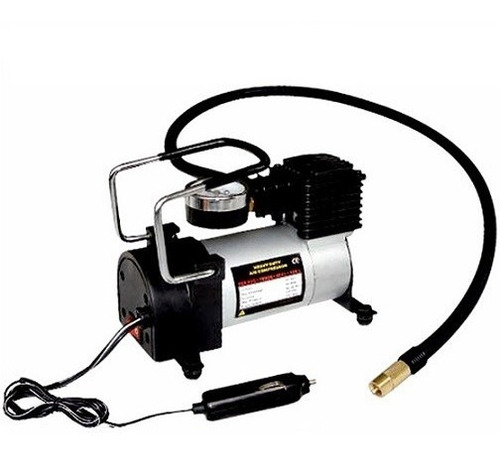 Imagen 3 de 3 de Compresor De Aire Metalico Portati 12v De Auto Y Motos
