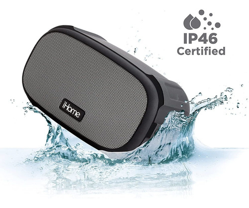 Parlante Rectangular Impermeable Ihome Ibt300bg