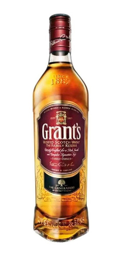 Whisky Grant's Litro 1000ml 8 Años - Ml - mL a $115